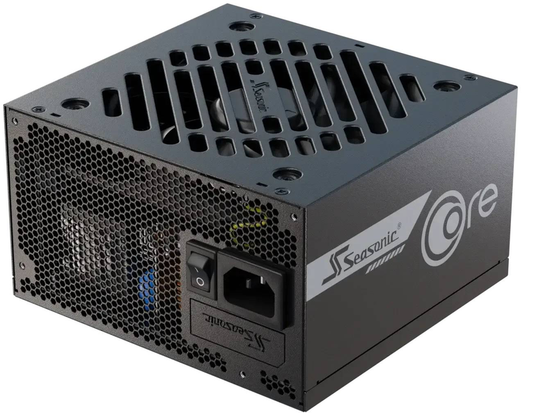 Seasonic core gx-850 850w atx 3.1 psu 80 plus gold cybenetics platinum fully modular native 12v-2x6 black-null