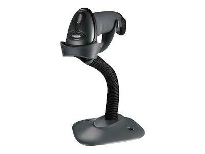Zebra symbol ls2208 ls2208-sr20007r-ur 1d laser barcode scanner USB kit with cable and stand black-null