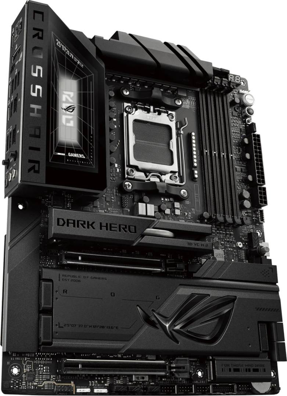 Asus rog crosshair x870e dark hero am5 x870e atx motherboard ddr5 Wi-Fi 7 dual 10g lan, , medium-null