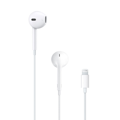 Apple earpods with lightning connector, White, medium