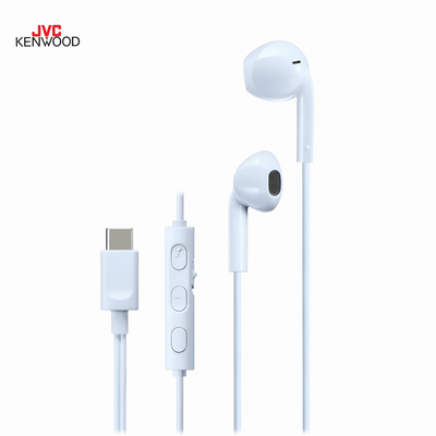Ενσύρματα ακουστικά jvc ha-fr17uc Type-C, White, medium