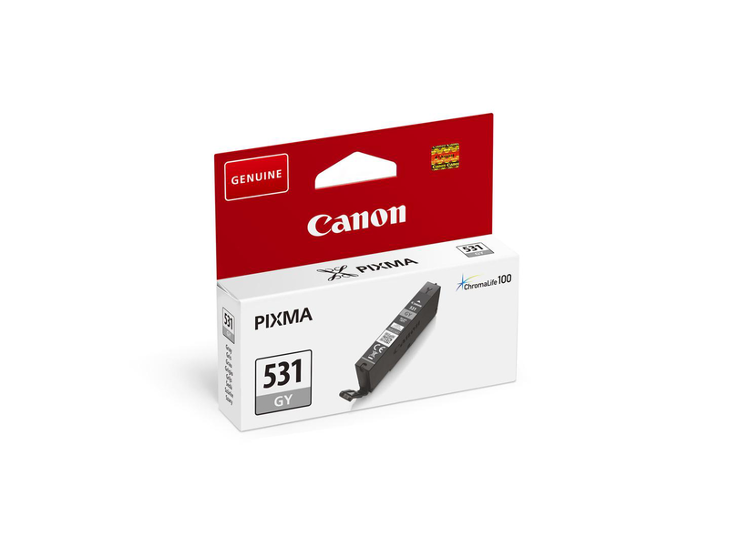Canon cli-531 gy grey original ink cartridge | 8.2 ml | 324 pages, , medium-null