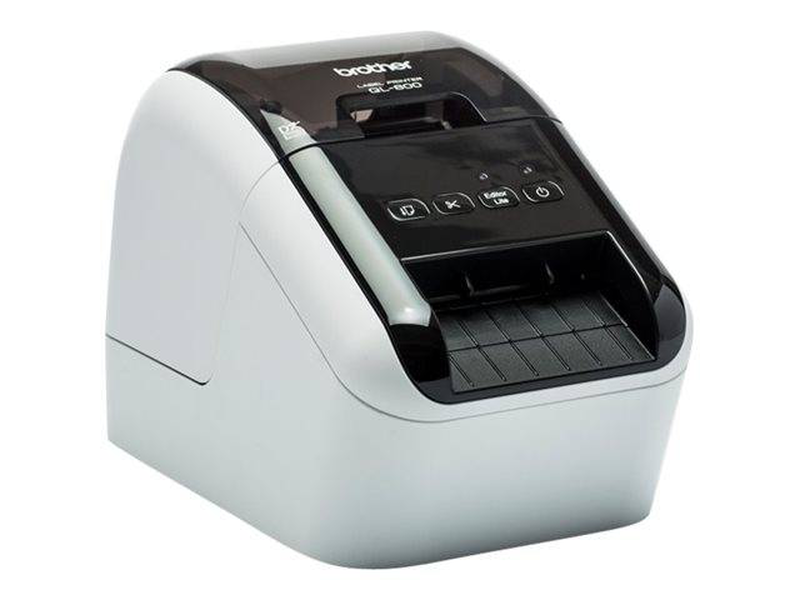 Brother ql-800 professional USB label printer black red 300dpi 93 labels/min auto cutter dk rolls-null