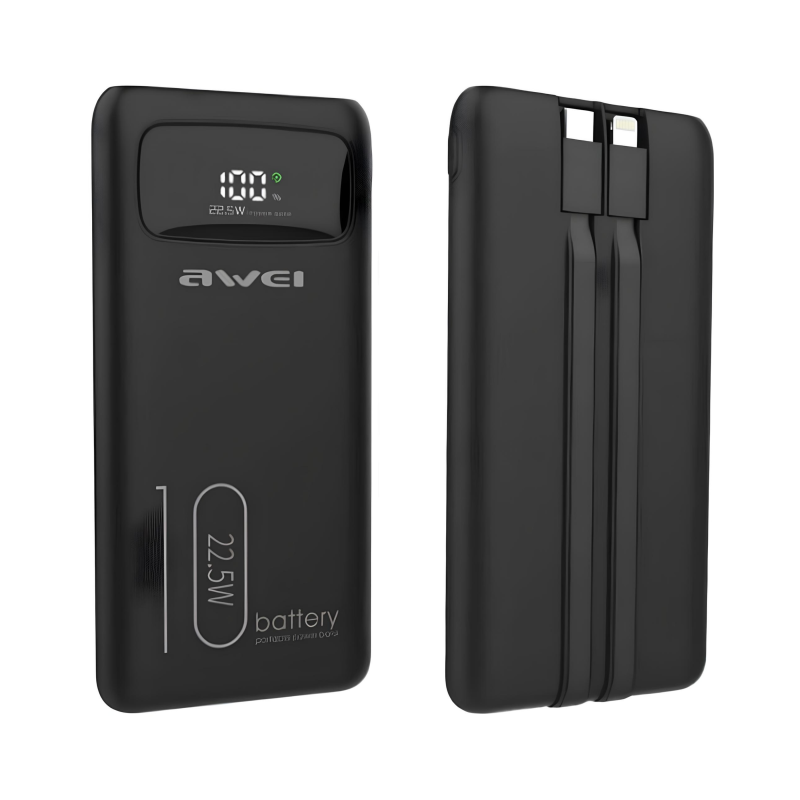 Powerbank awei p168k 10,000mAh-22,5w super fast charge, , medium-null