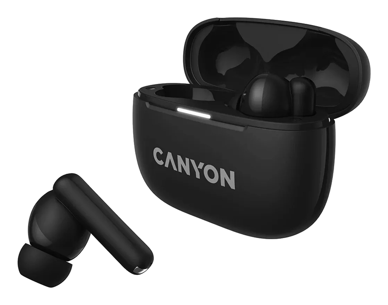 Canyon cns-tws10b, true wireless stereo (tws), calls/music/sport/everyday, 20 - 20000 hz, 42.5 g, headset, black, , medium-null