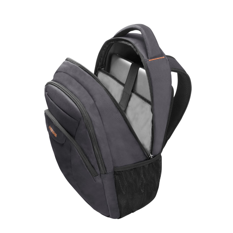 American tourister – at work – black – laptop backpack 14.1″ image number null