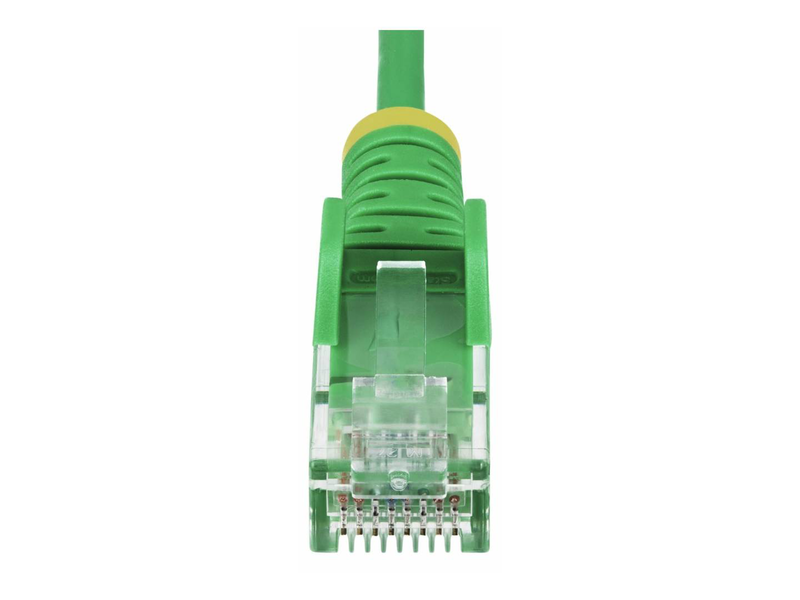 Startech.com 10m green slim cat6 ethernet cable, snagless, 28awg, lszh / patch cable / rj-45 (m) to rj-45 (m) / 10 m / 3.6 mm / utp / cat 5/5e/6 / ieee 802.3bt / halogen-free, snagless / green-null