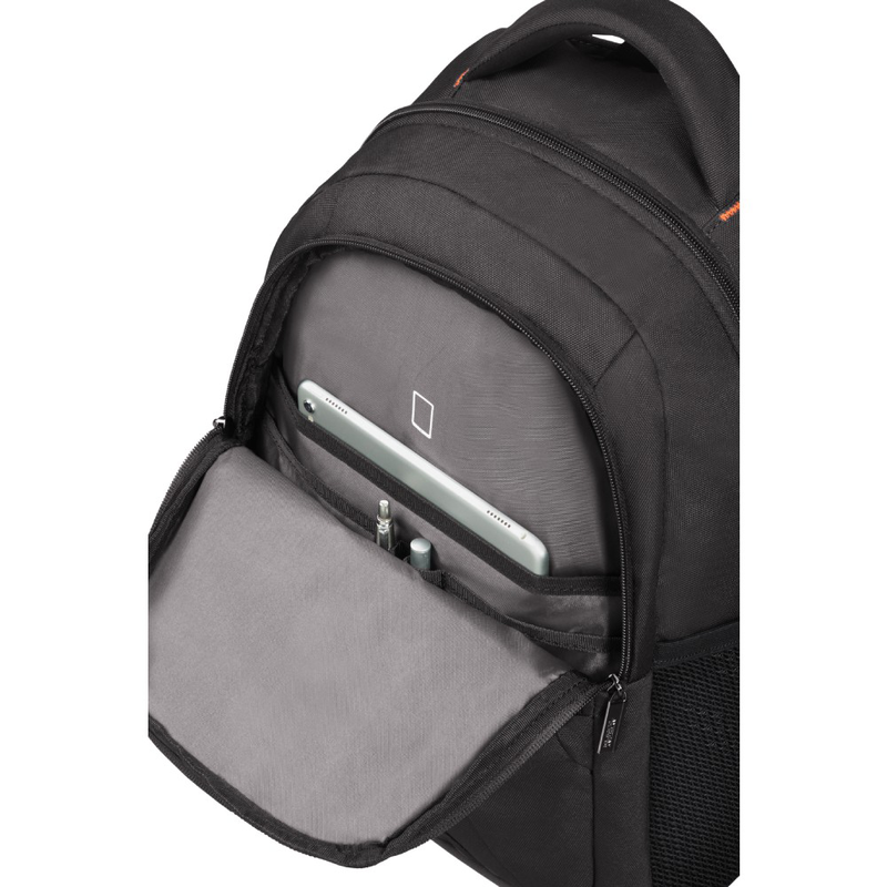 American tourister – at work – black – laptop backpack 14.1″ image number null