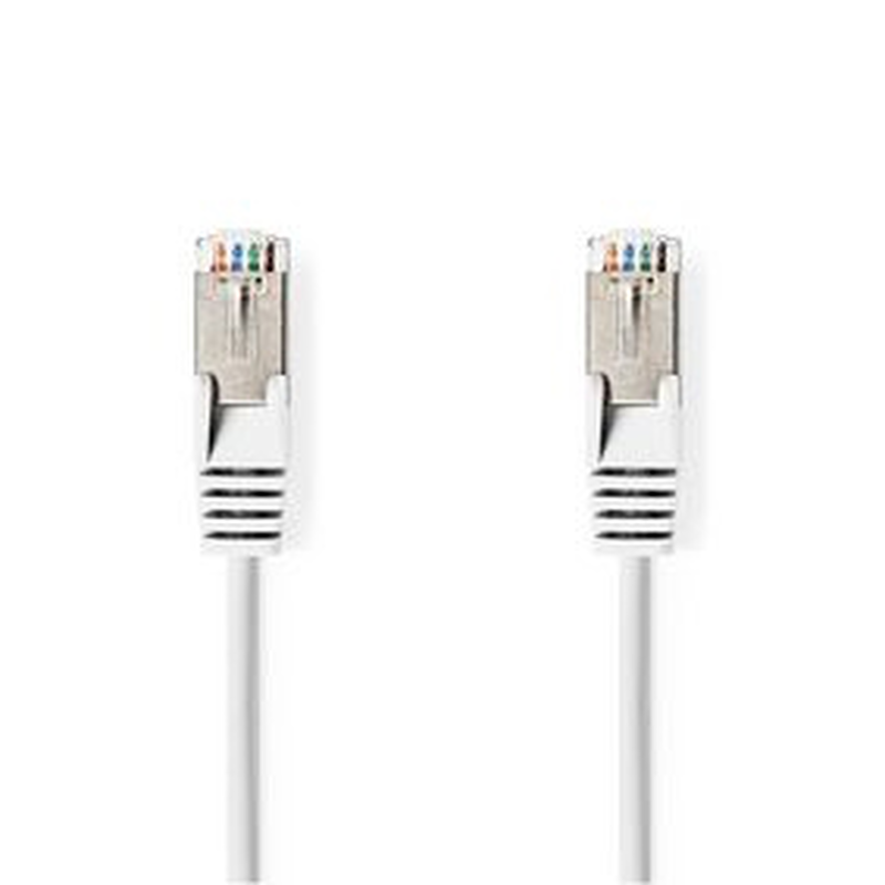 Network cable cat6a sf/utp rj45 male rj45 male 7.5 m white, , medium-null