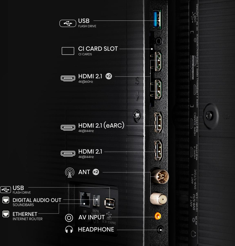 Hisense smart TV 65" 4k QLED 65u8nq, , medium-null