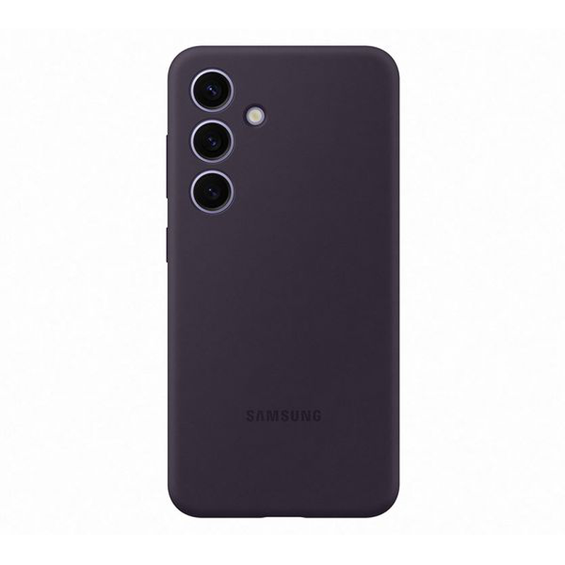 Product image: Galaxy s24 silicone case dark violet-null