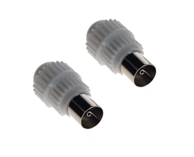Maxview h84012 TV coaxial plastic plugs, , medium