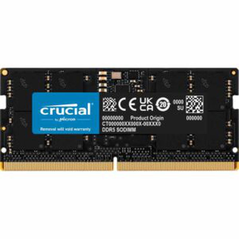 Ct16g48c40s5 4800mhz 1x16GB ddr5 sodimm 262pin crucial-null