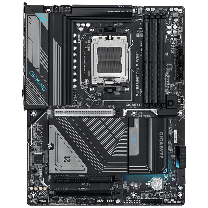 Gigabyte x870 gaming x Wi-Fi7 motherboard atx am5 ddr5 pcie 5.0 USB4 Wi-Fi 7 2.5GBe AMD ryzen-null