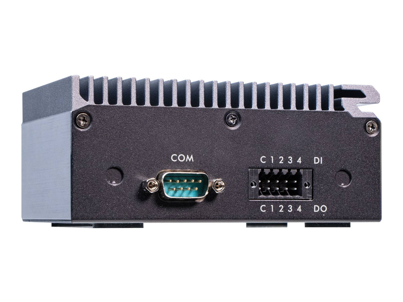 Shuttle spcel03 edge rugged fanless barebone ipc intel atom x6413e dual 2.5GBe din-rail no ram no SSD no os grey-null