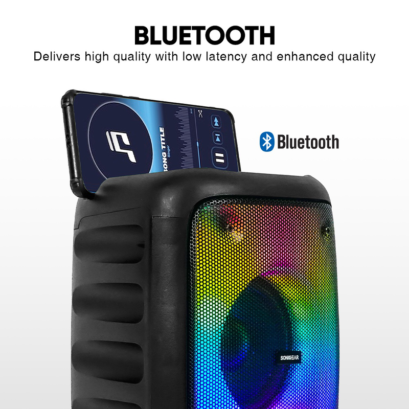 Sonicgear audioxpro500hd portable bluetooth speaker, , medium-null