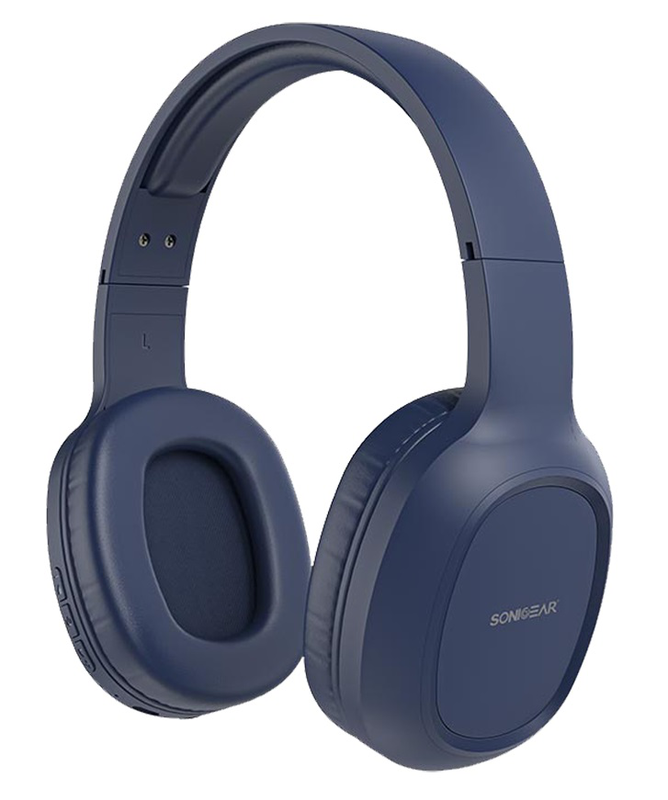 Sonicgear headphones bluetooth Airphone 3 Type-C indigo blue, , medium-null