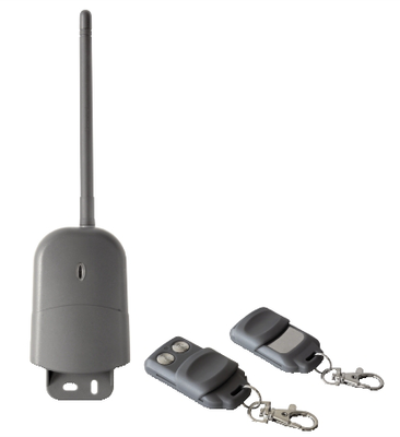 Outdoor receiver kit + 2 rolling code remote controls