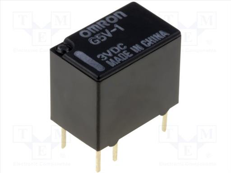 Relay ucoil:3vdc 0.5a/125vac 1a/24vdc, , medium-null