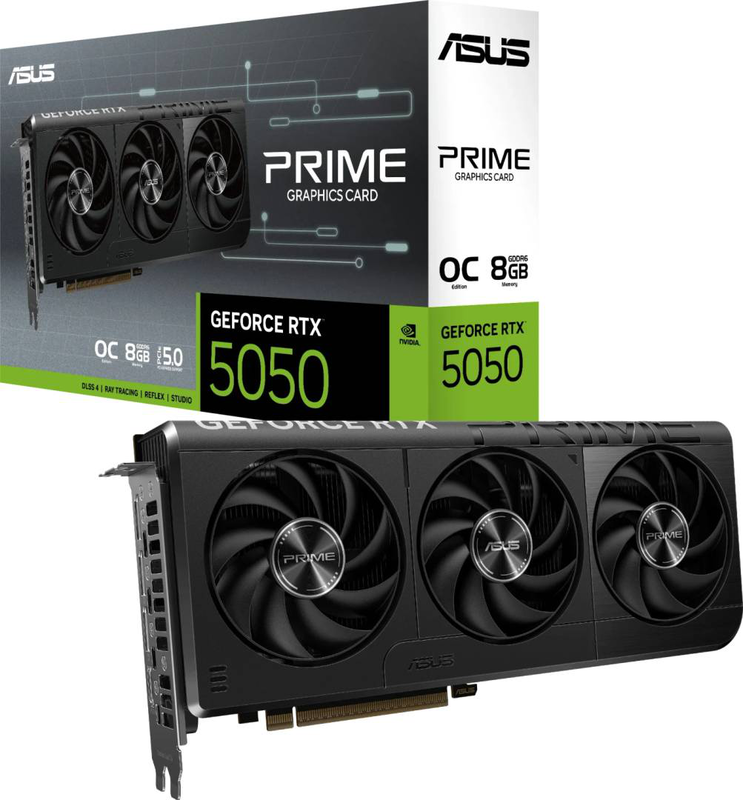 Asus prime geforce RTX 5050 oc edition 8GB gddr6 graphics card, , medium-null