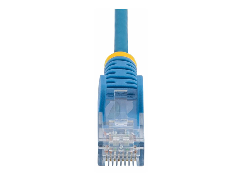 Startech.com 7m blue slim cat6 ethernet cable, snagless, 28awg, lszh / patch cable / rj-45 (m) to rj-45 (m) / 7 m / 3.6 mm / utp / cat 5/5e/6 / ieee 802.3bt / halogen-free, snagless / blue-null
