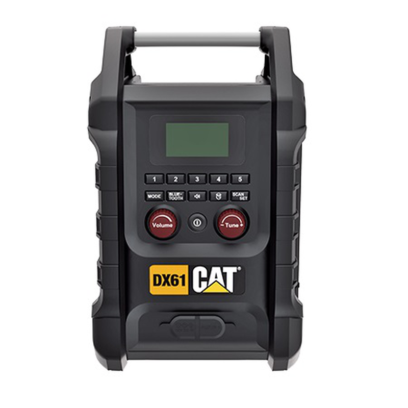 Product image: Cat dx61b 18v bluetooth radio bare machine, , medium-null