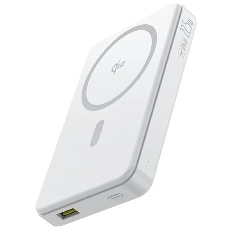 Baseus powerbank wireless 22.5w 10000mAh 15w qi2 Airpow white, , medium-null