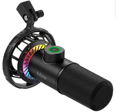 USB rgb dynamic microphone, 2021 good design award, 2022 if award winner