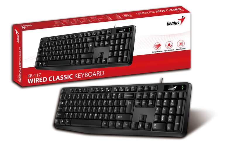 Genius kb-117 wired keyboard (english), , medium-null