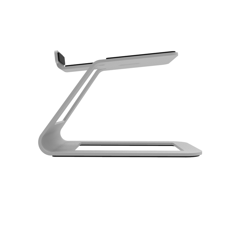 Kanto se4 elevated desktop speaker stands for midsize speakers - white, pair-null