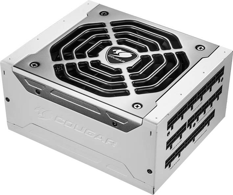 Cougar polar 1200 power supply 1200w 80 plus platinum fully modular 135mm hdb fan semi-fanless black-null