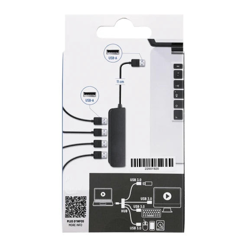 Tnb hub USB-a to 4x USB-a 3.0, , medium-null