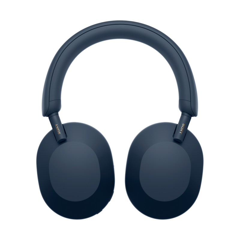 Wh-1000xm5 noise cancelling wireless headphones midnight blue image number null