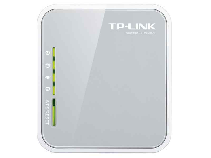 Tp-link tl-mr3020 v3 portable 3g/4G wireless n300 router Wi-Fi 4 2.4GHz 10/100 USB travel wisp white-null
