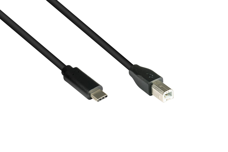 Alcasa 2510-cb005 / 0.5 m / USB c / USB b / USB 2.0 / 0.48GBit/s-null