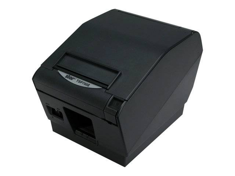 Star tsp743ii u-24 receipt printer 80mm direct thermal 203dpi 250mm/s USB 2.0 auto cutter two-colour grey-null