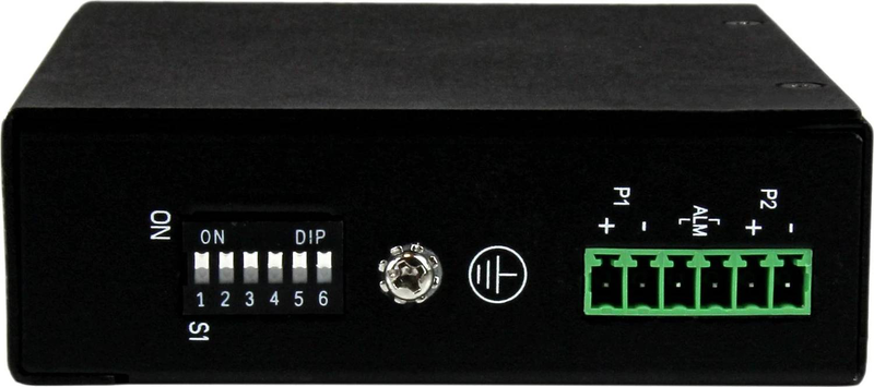 Startech ies51000 5-port unmanaged industrial gigabit ethernet switch din rail wall mount rugged-null