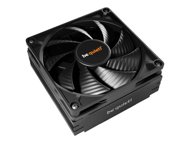 Be quiet! Pure rock lp bk034 low-profile CPU cooler 100w tdp 45mm 3 heatpipes 92mm pwm fan intel AMD am5 black-null