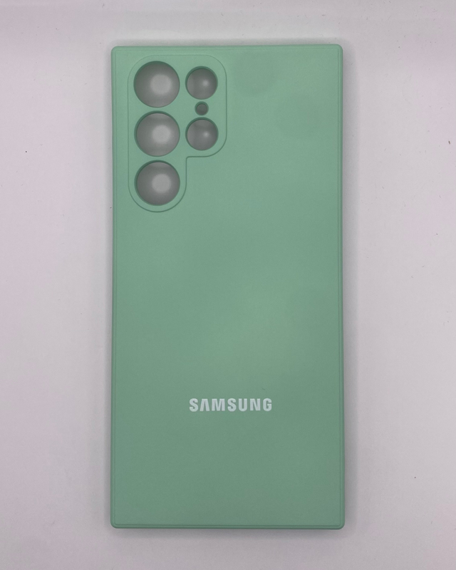 Samsung logo silicone case - light green-null