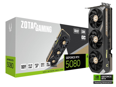 Zotac RTX 5080 gaming solid core oc 16GB, , medium