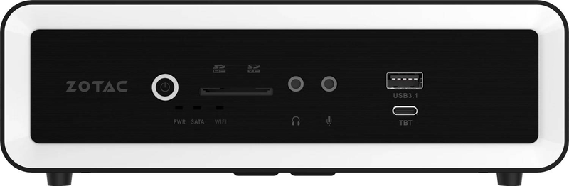 Zotac zbox ci669 nano fanless barebone mini pc Intel Core i7-1355u iris xe ddr5 Wi-Fi 6 no ram no SSD no os black-null