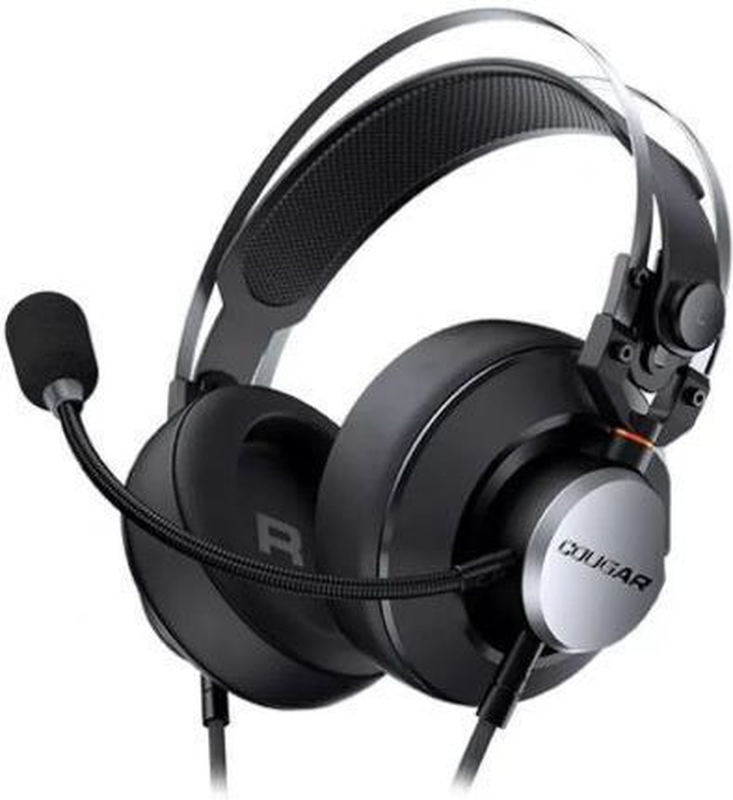 Product image: Cougar vm410 over ear gaming headset with 3.5mm iron connection, , medium-null