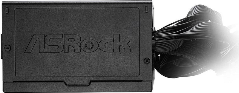Asrock challenger cl-750g 750w atx 3.1 power supply 80 plus gold pcie 5.1 12v-2x6 non-modular black-null