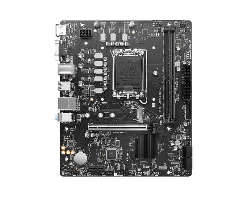 Msi pro h610m-e ddr4 motherboard | micro atx | lga1700 | intel h610 | ddr4, , medium-null