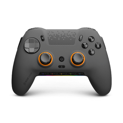 Scuf envision pro wireless pc gaming controller with anti-drift (steel gray) ( 601-178-03-102-na ), Steel Grey, medium