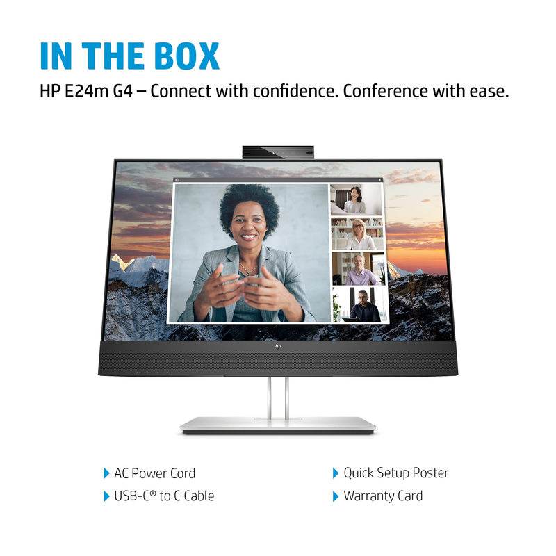 Hp e24m g4 23.8" &omicron;&theta;ό&nu;&eta; ips 75hzFHD1920x1080-null