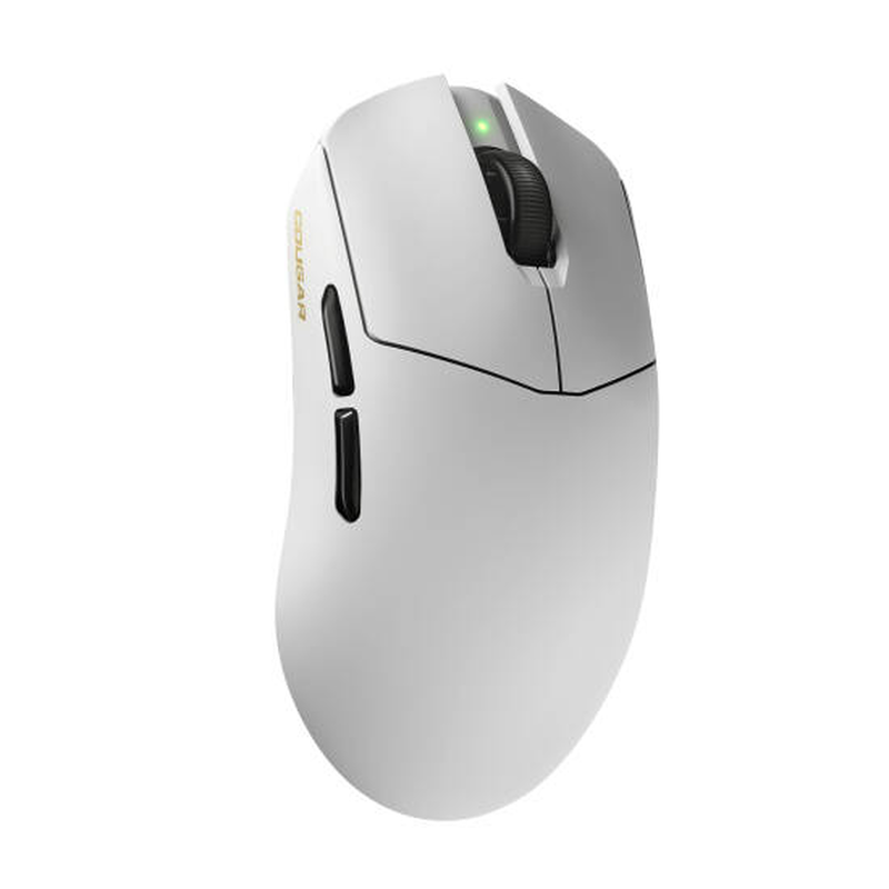 Cougar gaming mouse, revenger pro 4k, wireless, white, ambidextrous, optical, rf wireless + USB Type-C, 26000 dpi, 1 ms, white, , medium-null