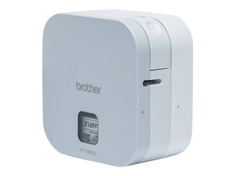 Brother p-touch cube pt-p300bt label printer | bluetooth | tze 12mm | white, , medium-null