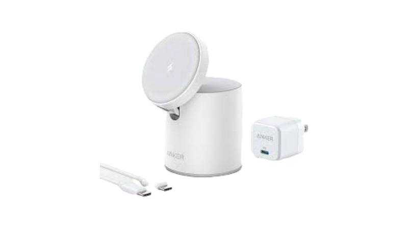 Anker mobile charger wireless MagSafe dock, , medium-null