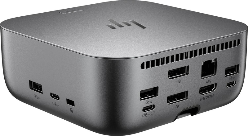 Hp thunderbolt 4 ultra 280w g6 dock aw5m5ut docking station quad 4k HDMI 2.1 dual displayport 2.5GBe 280w pd black-null